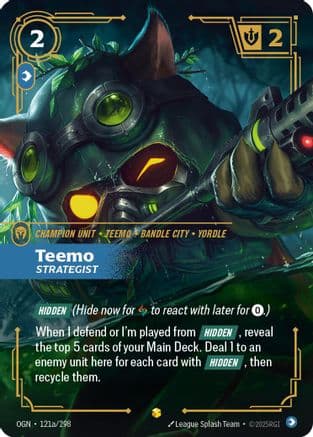 Teemo - Strategist (Alternate Art) — Origins