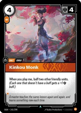 Kinkou Monk — Origins
