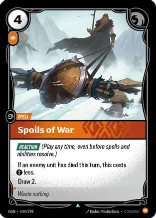 Spoils of War — Origins