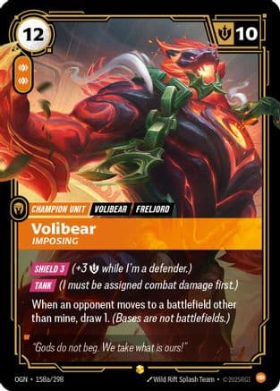 Volibear - Imposing (Alternate Art) — Origins