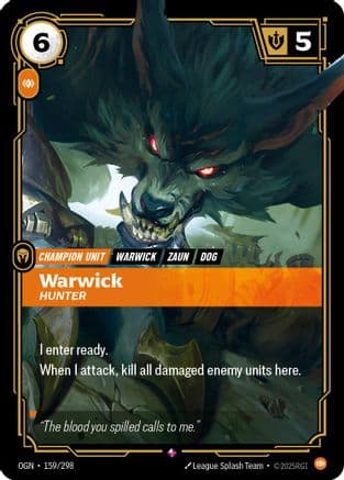 Warwick - Hunter — Origins