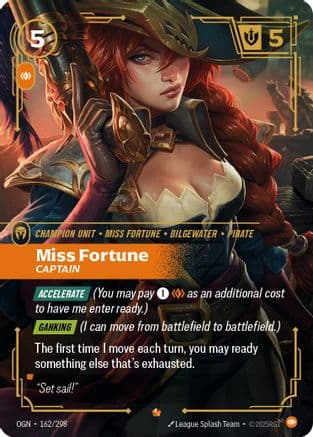 Miss Fortune - Captain — Origins