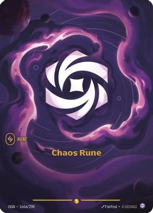 Chaos Rune (Alternate Art) — Origins