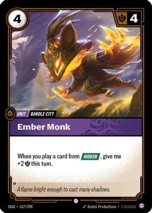 Ember Monk — Origins
