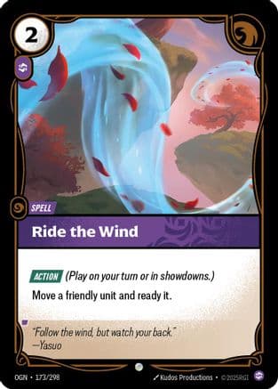 Ride The Wind — Origins