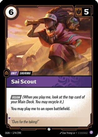 Sai Scout — Origins
