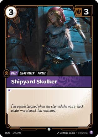 Shipyard Skulker — Origins