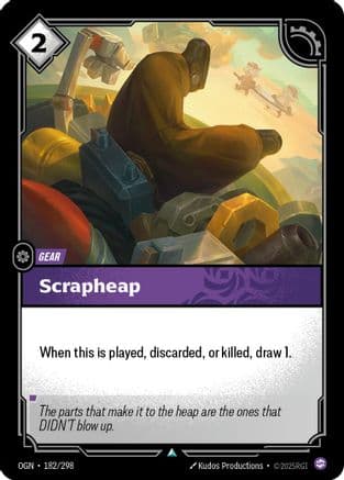 Scrapheap — Origins