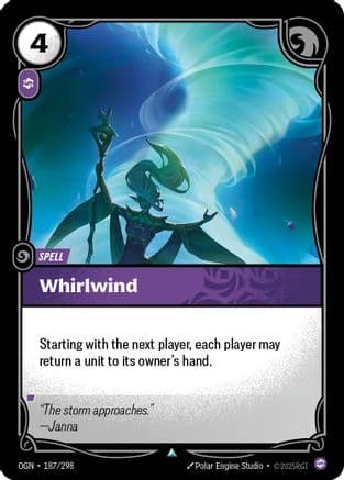 Whirlwind — Origins