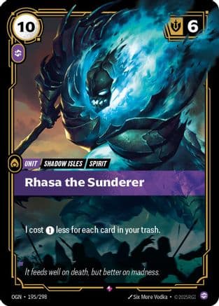 Rhasa the Sunderer — Origins