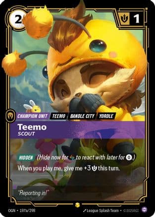 Teemo - Scout (Alternate Art) — Origins