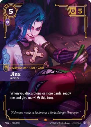 Jinx - Rebel — Origins