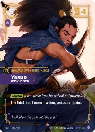 Yasuo - Windrider — Origins
