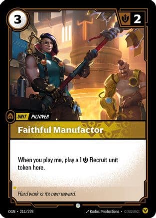 Faithful Manufactor — Origins