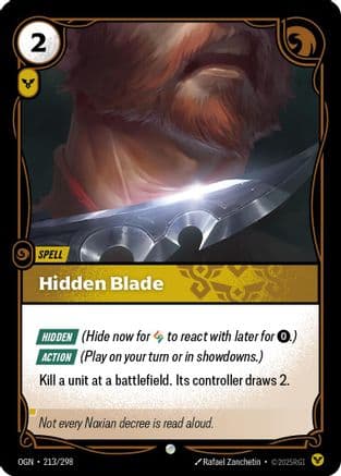 Hidden Blade — Origins