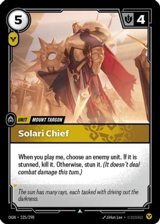 Solari Chief — Origins