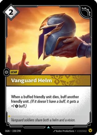 Vanguard Helm — Origins