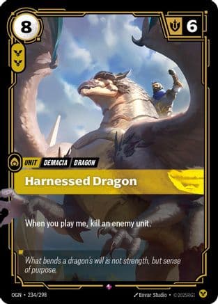 Harnessed Dragon — Origins