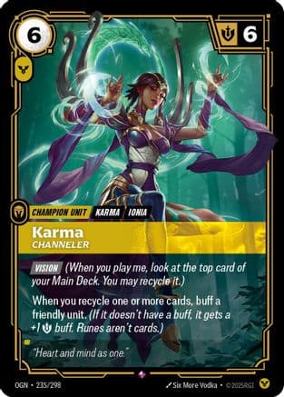 Karma - Channeler — Origins