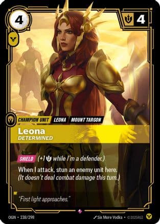 Leona - Determined — Origins