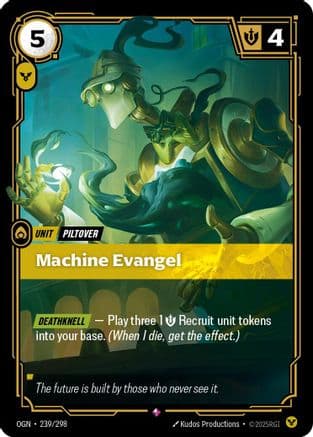 Machine Evangel — Origins