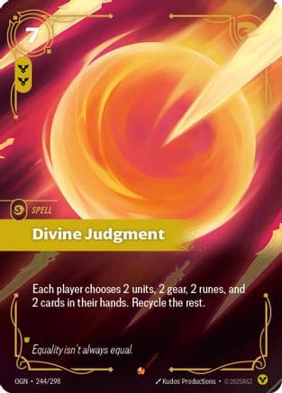 Divine Judgment — Origins