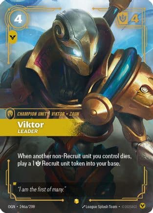 Viktor - Leader (Alternate Art) — Origins