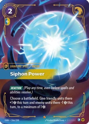 Siphon Power — Origins