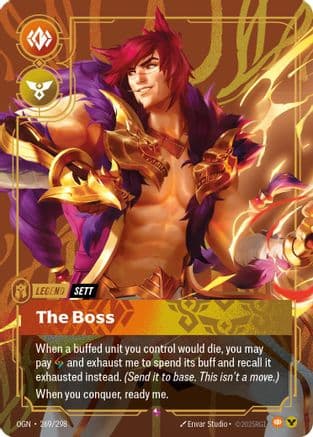 Sett - The Boss — Origins