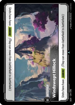 Windswept Hillock — Origins