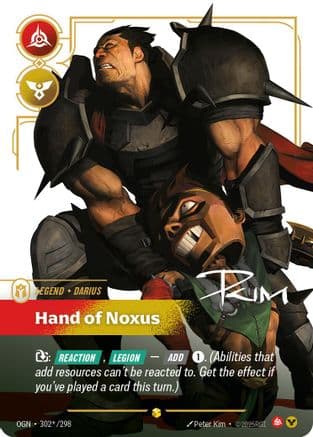 Darius - Hand of Noxus (Signature) — Origins