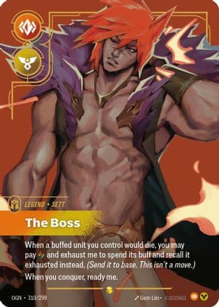Sett - The Boss (Overnumbered) — Origins