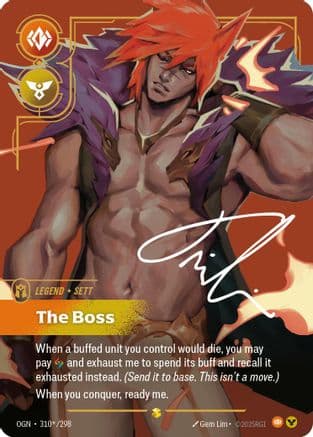 Sett - The Boss (Signature) — Origins