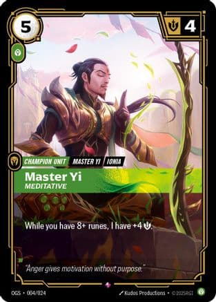 Master Yi - Meditative — Origins: Proving Grounds