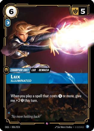 Lux - Illuminated — Origins: Proving Grounds