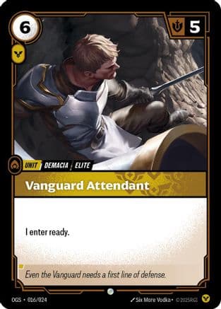 Vanguard Attendant — Origins: Proving Grounds