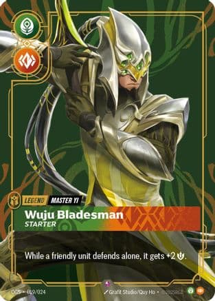 Master Yi - Wuju Bladesman (Starter) — Origins: Proving Grounds