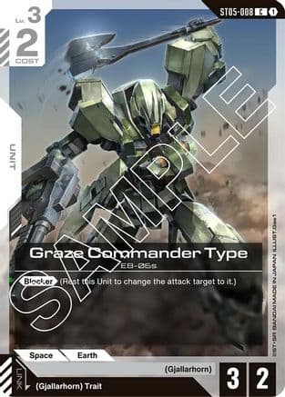 Graze Commander Type — Starter Deck 05: Iron Bloom