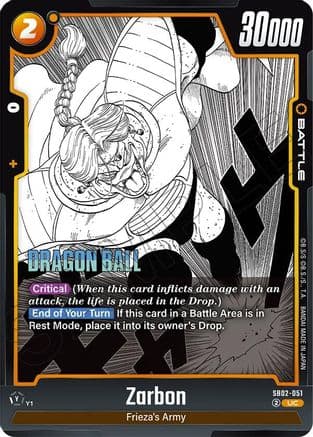 Zarbon - SB02-051 — Manga Booster 02