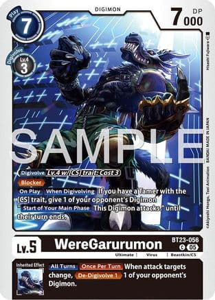 WereGarurumon — Hackers' Slumber