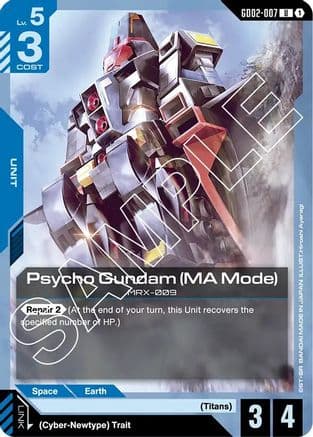 Psycho Gundam (MA Mode) — Dual Impact