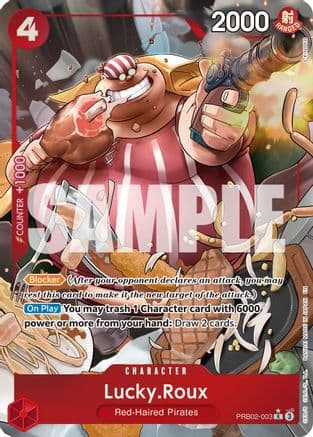 Lucky.Roux (Alternate Art) — Premium Booster -The Best- Vol. 2