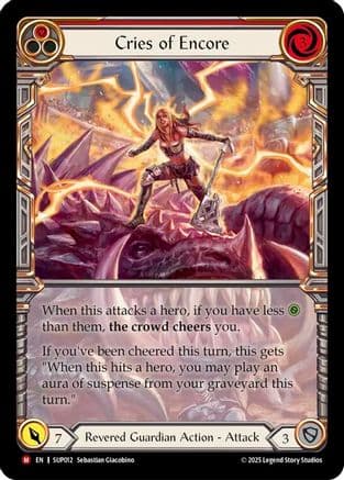 Cries of Encore (Extended Art) — Super Slam