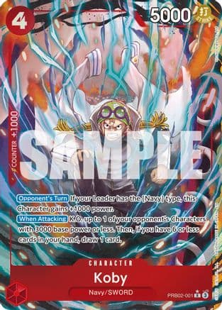 Koby (Alternate Art) — Premium Booster -The Best- Vol. 2