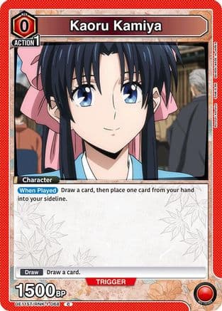 Kaoru Kamiya (068) — UE11ST: Rurouni Kenshin Starter Deck