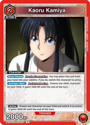 Kaoru Kamiya (070) — UE11ST: Rurouni Kenshin Starter Deck