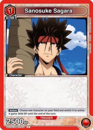 Sanosuke Sagara (074) — UE11ST: Rurouni Kenshin Starter Deck