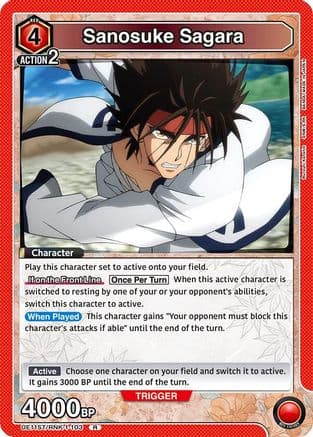 Sanosuke Sagara (103) — UE11ST: Rurouni Kenshin Starter Deck