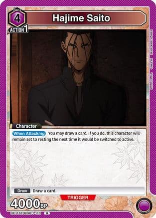 Hajime Saito (113) — UE11ST: Rurouni Kenshin Starter Deck