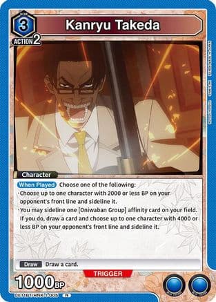 Kanryu Takeda — UE11BT: Rurouni Kenshin